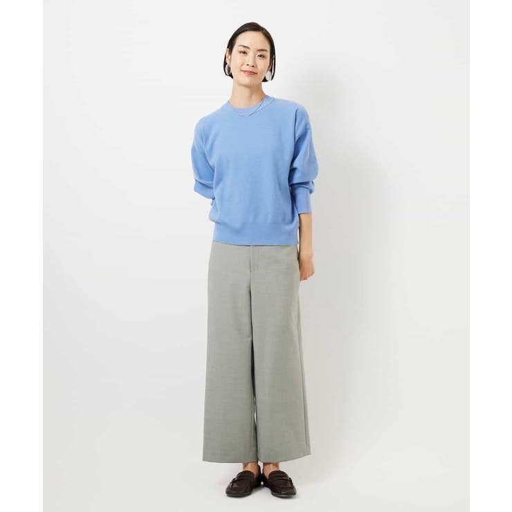 [2WAYストレッチ]定番ワイドパンツ | MICHEL KLEIN | 詳細画像32 