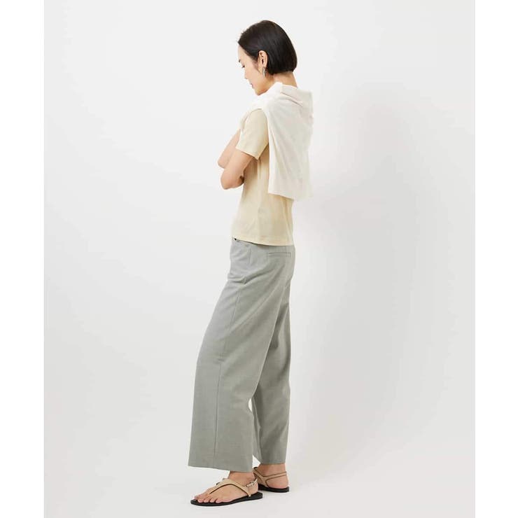 [2WAYストレッチ]定番ワイドパンツ | MICHEL KLEIN | 詳細画像36 