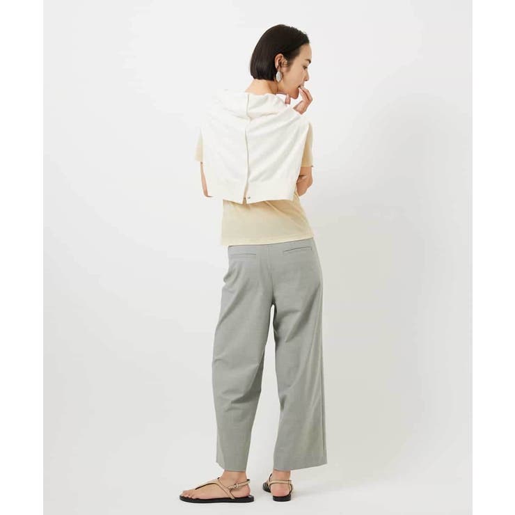 [2WAYストレッチ]定番ワイドパンツ | MICHEL KLEIN | 詳細画像37 