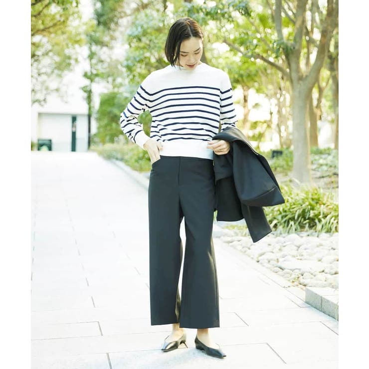 [2WAYストレッチ]定番ワイドパンツ | MICHEL KLEIN | 詳細画像7 