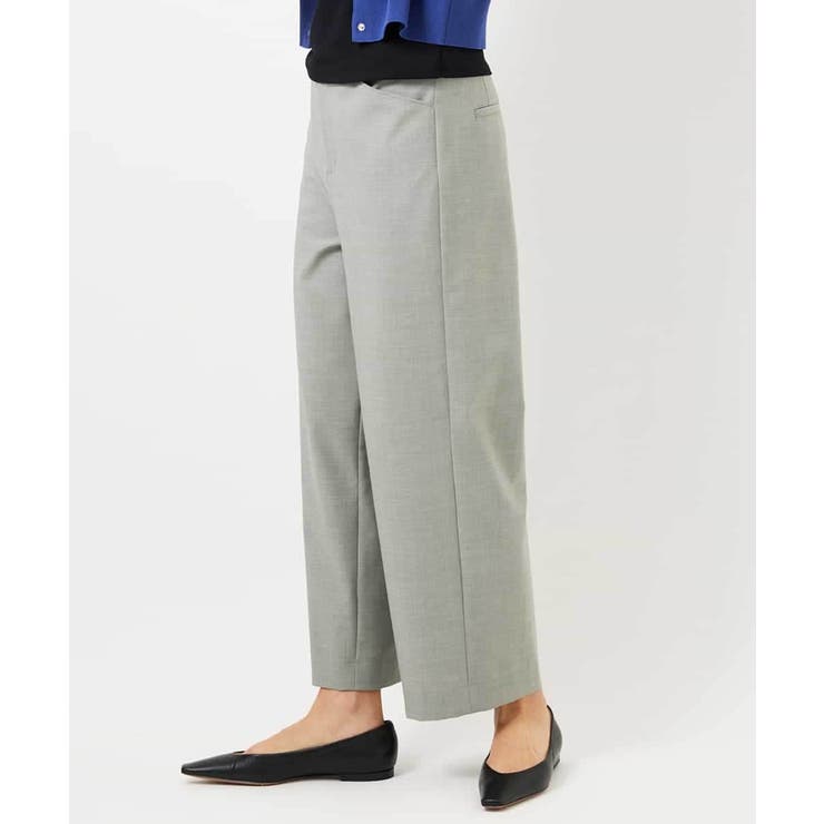 ライトグレー | [2WAYストレッチ]定番ワイドパンツ | MICHEL KLEIN