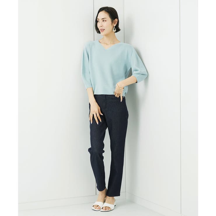 [4サイズ展開]ストレッチスリムデニム | MICHEL KLEIN | 詳細画像7 