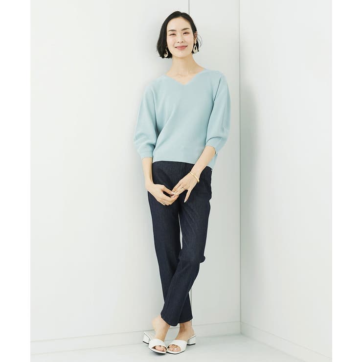 [4サイズ展開]ストレッチスリムデニム | MICHEL KLEIN | 詳細画像9 