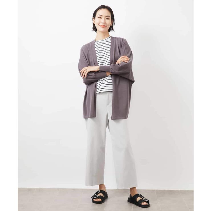 [定番人気]ドライストレッチワイドパンツ | MICHEL KLEIN | 詳細画像17 