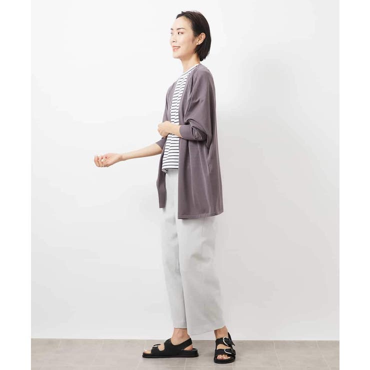 [定番人気]ドライストレッチワイドパンツ | MICHEL KLEIN | 詳細画像18 