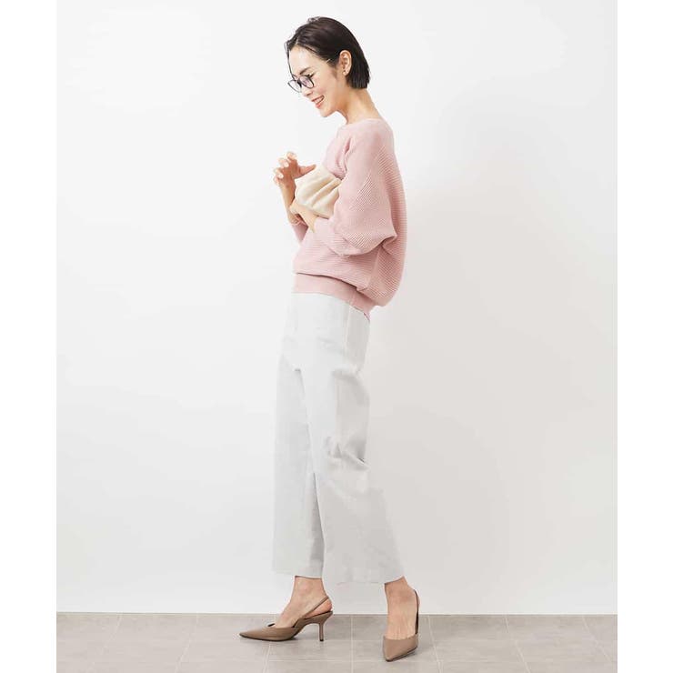 [定番人気]ドライストレッチワイドパンツ | MICHEL KLEIN | 詳細画像23 