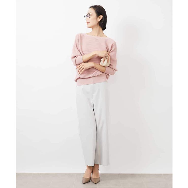 [定番人気]ドライストレッチワイドパンツ | MICHEL KLEIN | 詳細画像24 