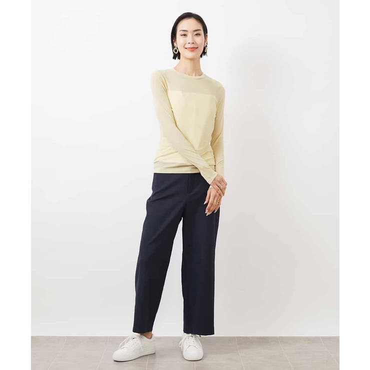 [定番人気]ドライストレッチワイドパンツ | MICHEL KLEIN | 詳細画像26 