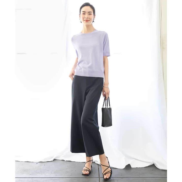 [定番人気]ドライストレッチワイドパンツ | MICHEL KLEIN | 詳細画像51 