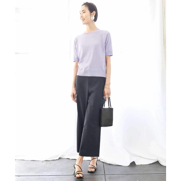 [定番人気]ドライストレッチワイドパンツ | MICHEL KLEIN | 詳細画像52 