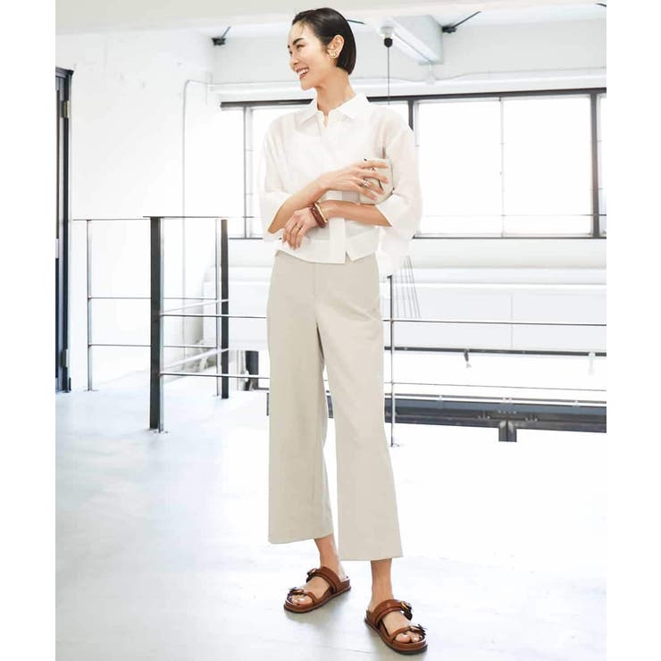 [定番人気]ドライストレッチワイドパンツ | MICHEL KLEIN | 詳細画像55 