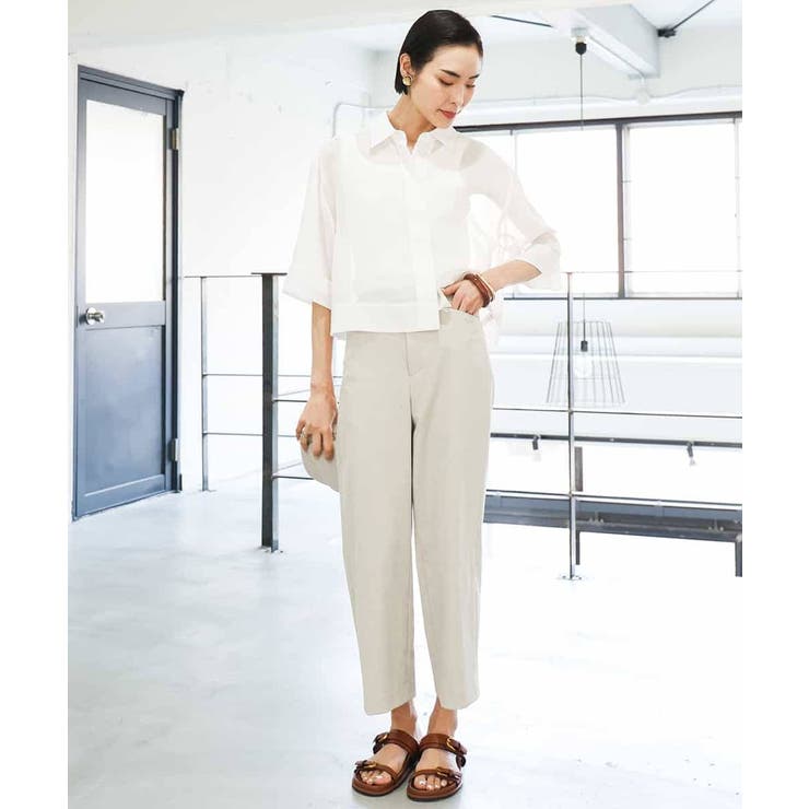 [定番人気]ドライストレッチワイドパンツ | MICHEL KLEIN | 詳細画像57 