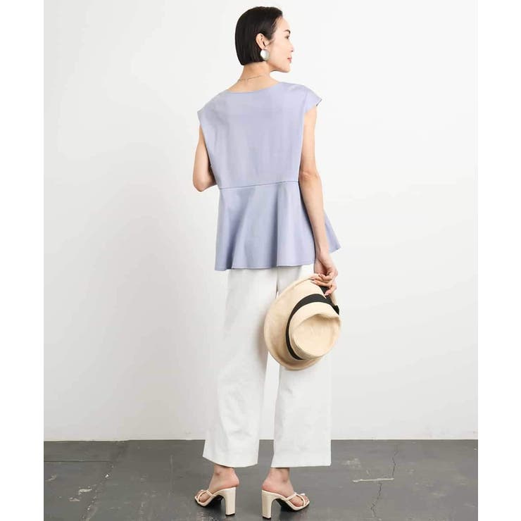 [定番人気]ドライストレッチワイドパンツ | MICHEL KLEIN | 詳細画像65 