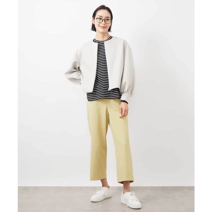 [定番人気]ドライストレッチワイドパンツ | MICHEL KLEIN | 詳細画像8 