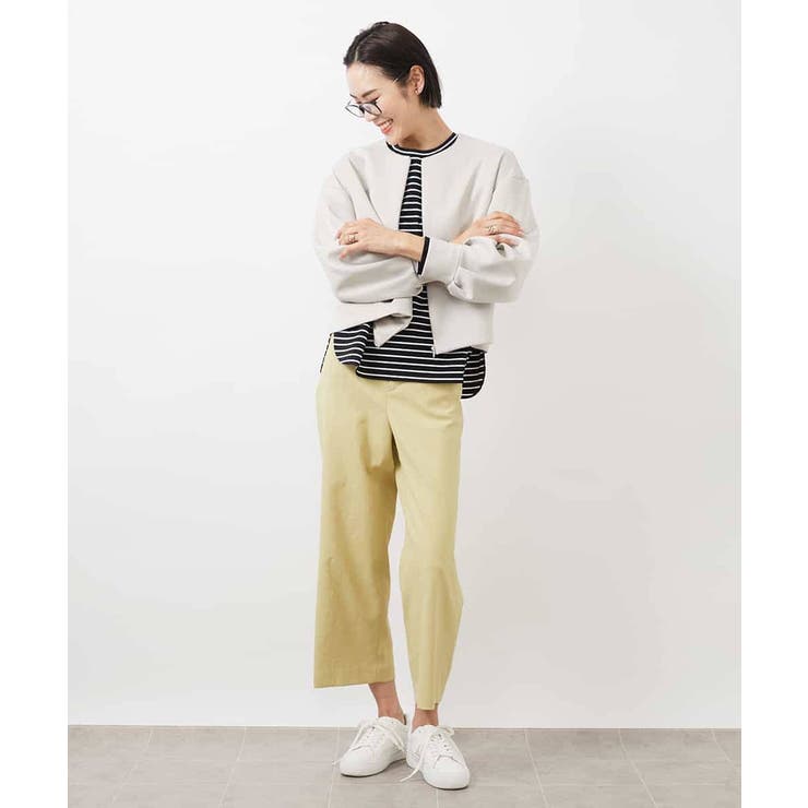 [定番人気]ドライストレッチワイドパンツ | MICHEL KLEIN | 詳細画像9 