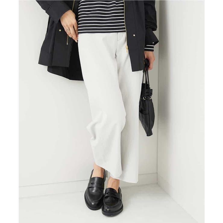 ライトグレー | [定番人気]ドライストレッチワイドパンツ | MICHEL KLEIN