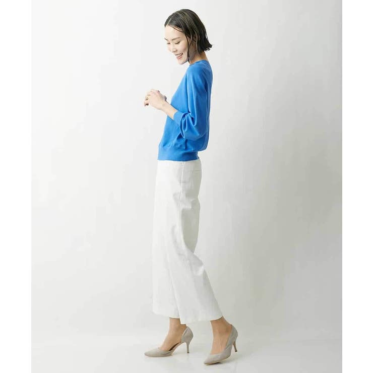 [定番人気]ストレッチワイドパンツ | MICHEL KLEIN | 詳細画像26 