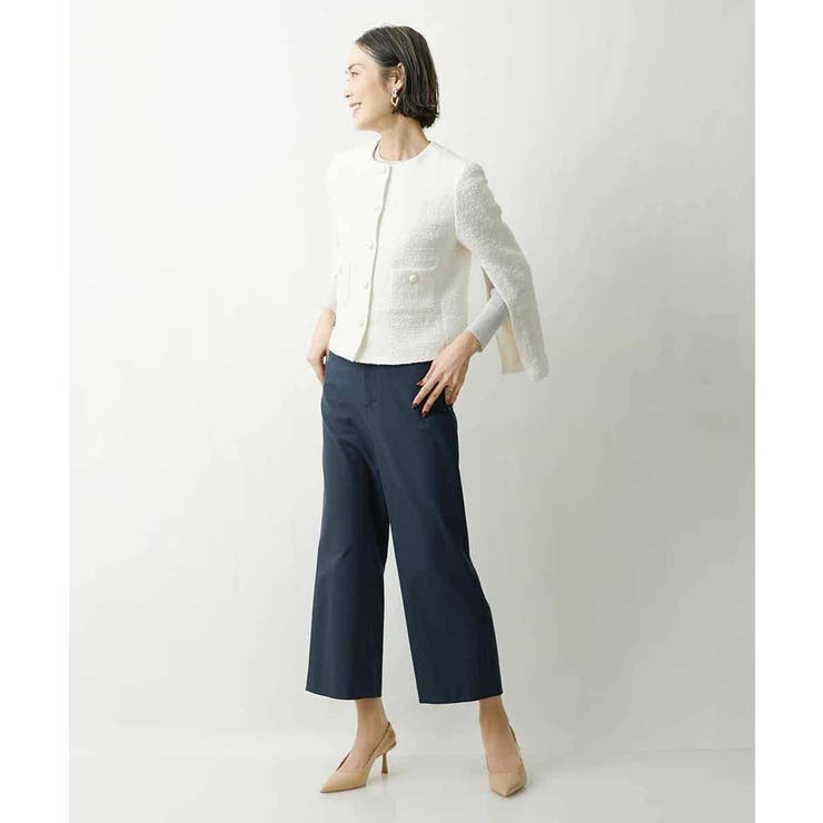 [定番人気]ストレッチワイドパンツ | MICHEL KLEIN | 詳細画像3 