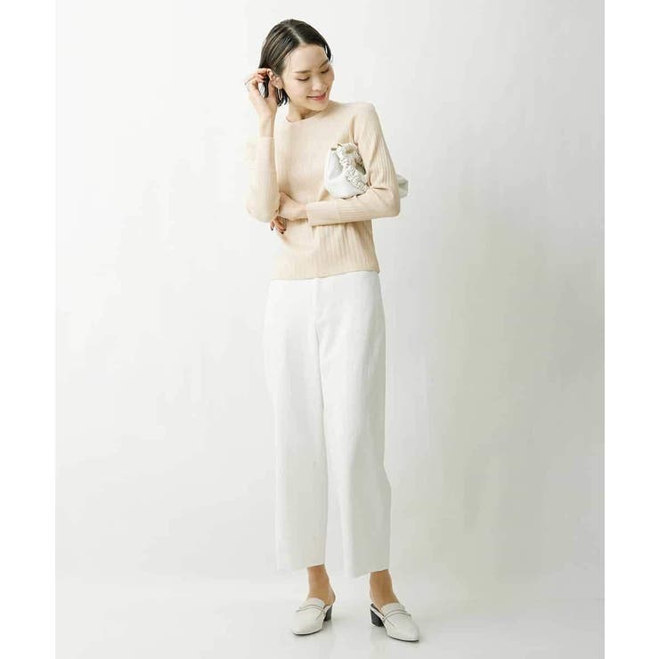 [定番人気]ストレッチワイドパンツ | MICHEL KLEIN | 詳細画像31 