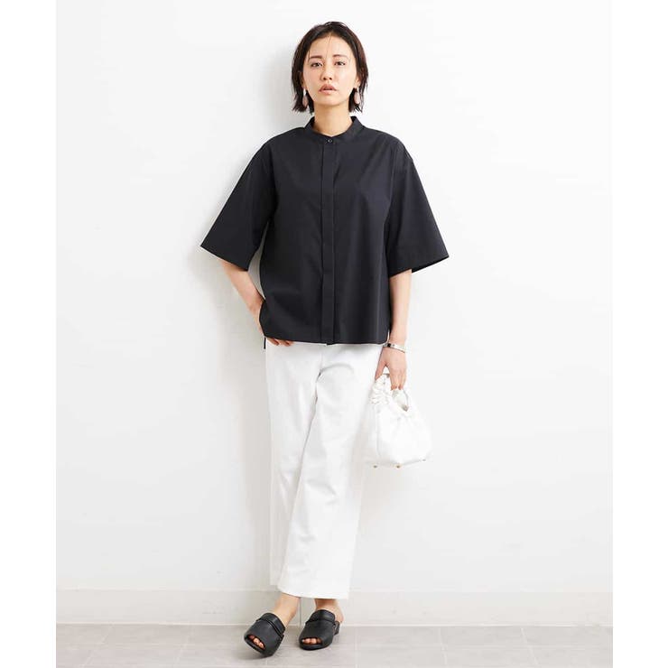 [定番人気]ストレッチワイドパンツ | MICHEL KLEIN | 詳細画像37 