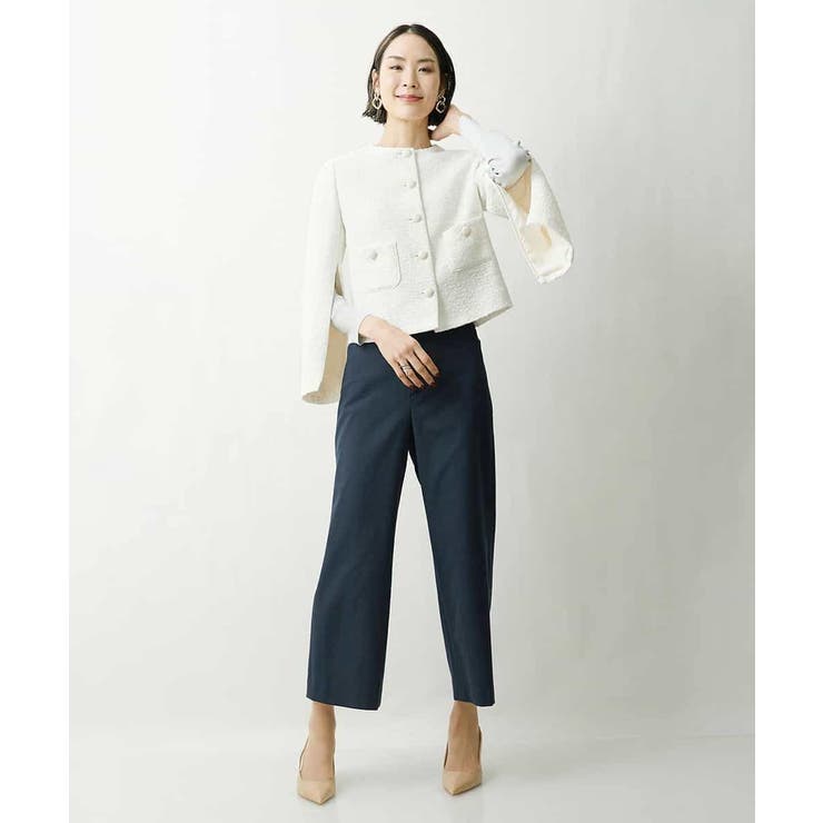 [定番人気]ストレッチワイドパンツ | MICHEL KLEIN | 詳細画像4 