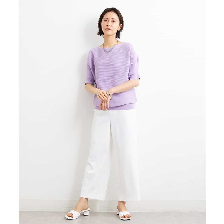 [定番人気]ストレッチワイドパンツ | MICHEL KLEIN | 詳細画像40 