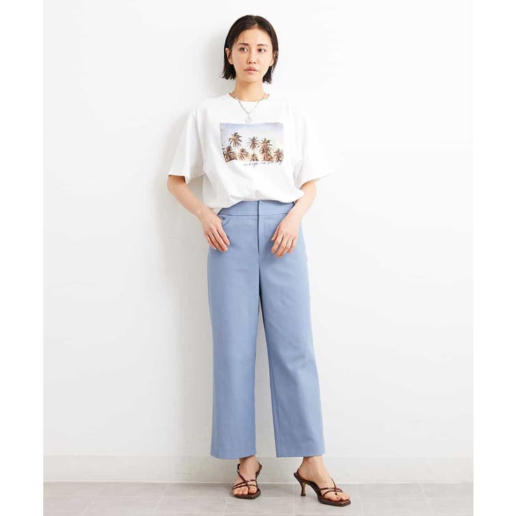 [定番人気]ストレッチワイドパンツ | MICHEL KLEIN | 詳細画像44 