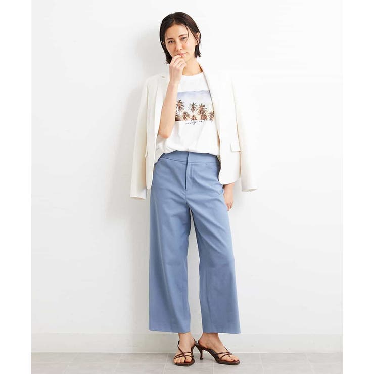 [定番人気]ストレッチワイドパンツ | MICHEL KLEIN | 詳細画像47 