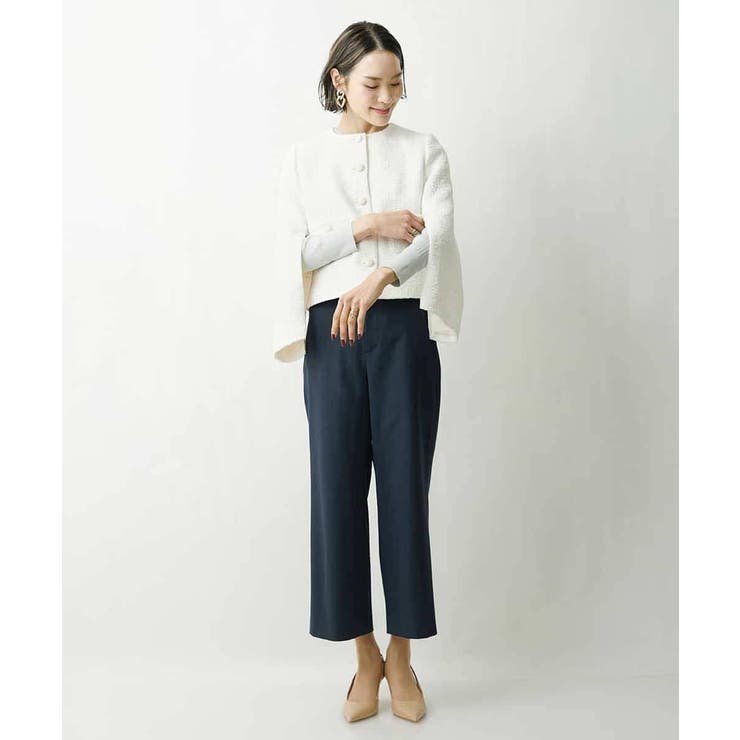 [定番人気]ストレッチワイドパンツ | MICHEL KLEIN | 詳細画像5 