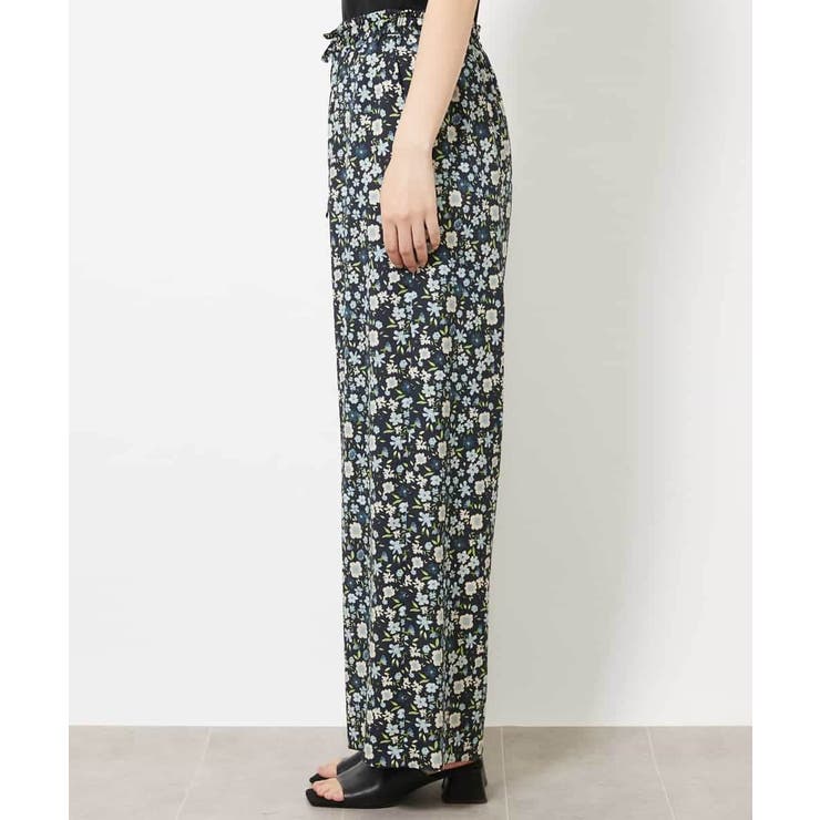 フラワープリントリラクシーパンツ(オリジナルプリント) | MICHEL KLEIN | 詳細画像21 