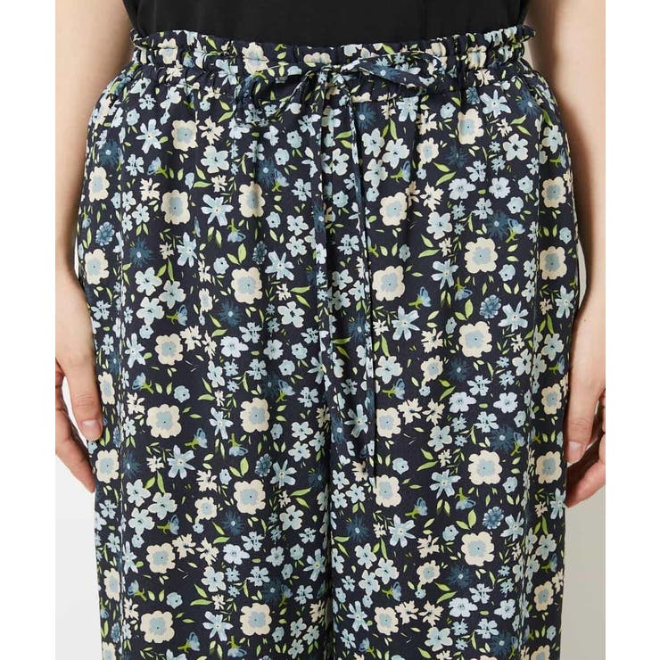 フラワープリントリラクシーパンツ(オリジナルプリント) | MICHEL KLEIN | 詳細画像23 