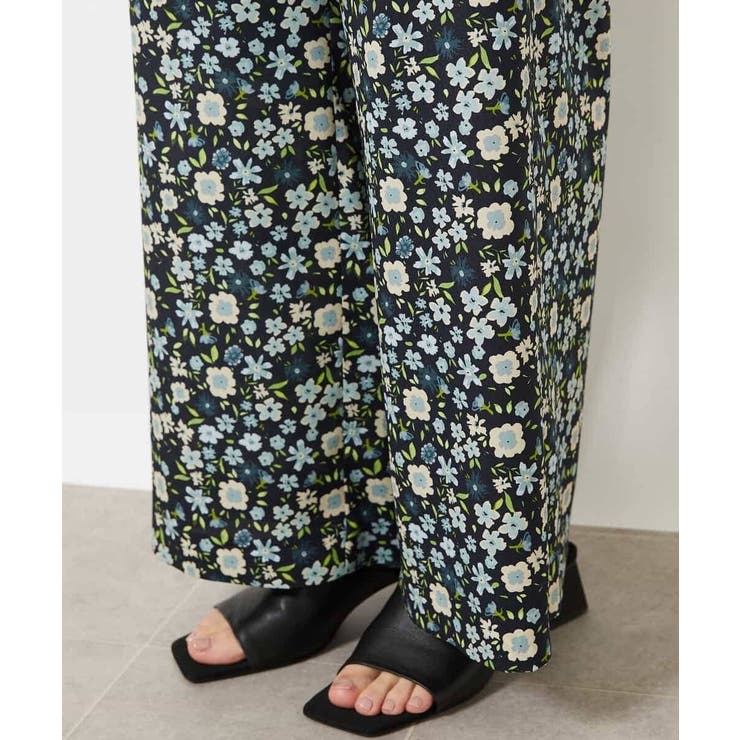 フラワープリントリラクシーパンツ(オリジナルプリント) | MICHEL KLEIN | 詳細画像26 