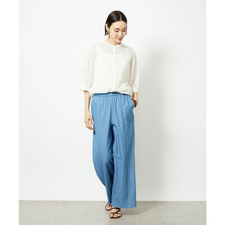 ライトオンスデニムワイドパンツ | MICHEL KLEIN | 詳細画像41 