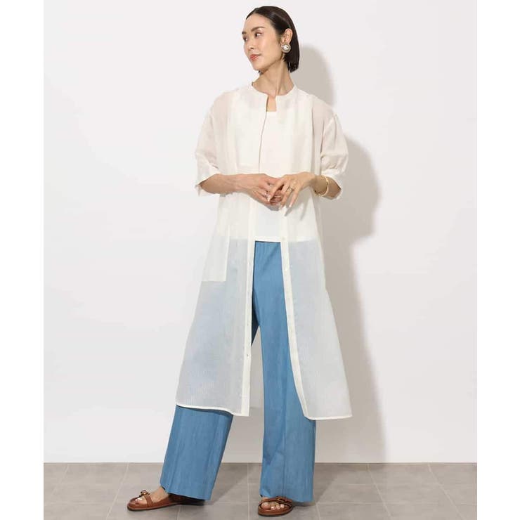 ライトオンスデニムワイドパンツ | MICHEL KLEIN | 詳細画像42 