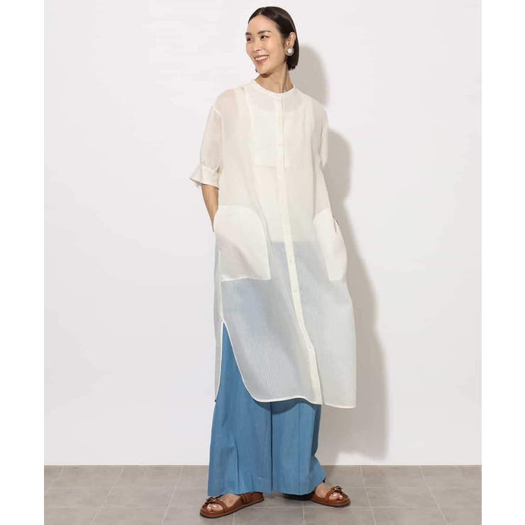 ライトオンスデニムワイドパンツ | MICHEL KLEIN | 詳細画像43 