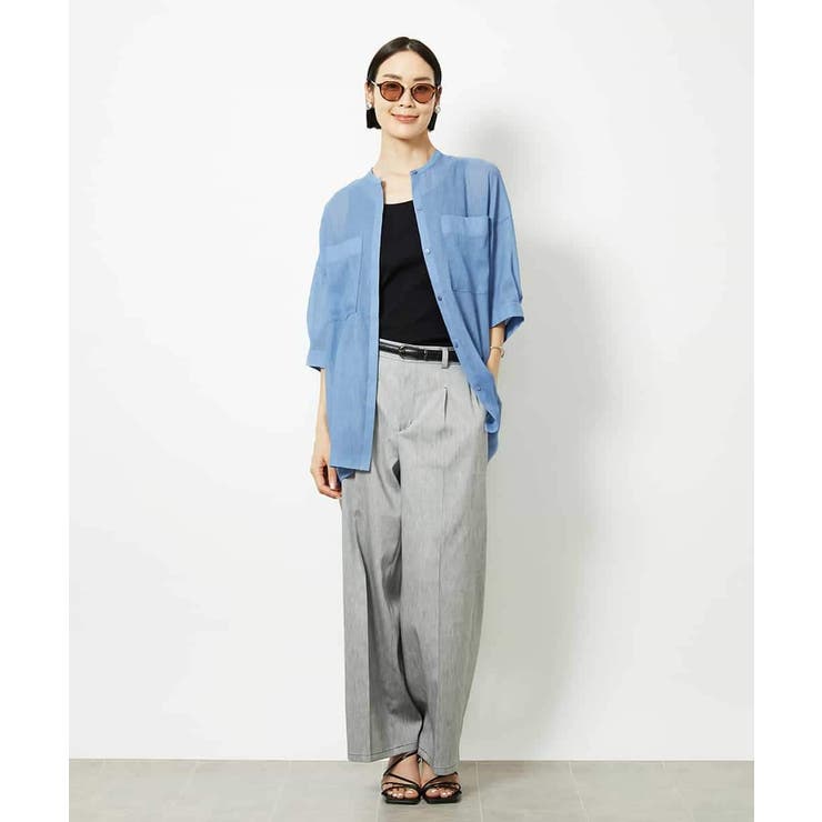 チノワイドパンツ | MICHEL KLEIN | 詳細画像17 