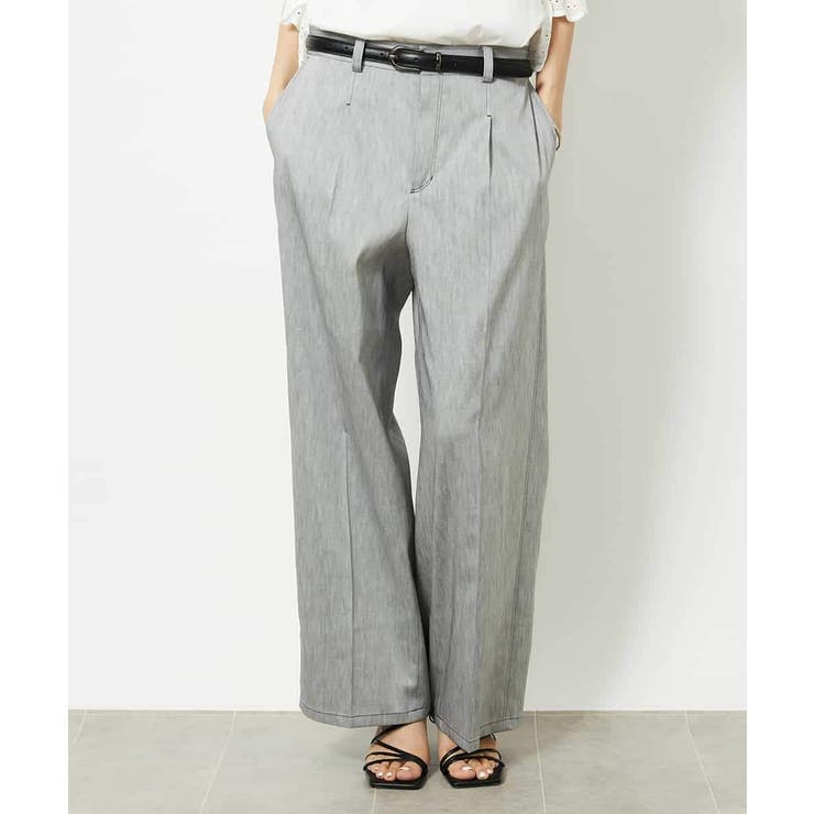 チノワイドパンツ | MICHEL KLEIN | 詳細画像2 