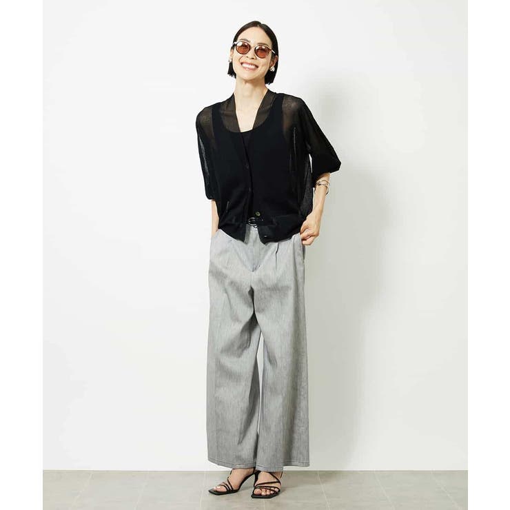 チノワイドパンツ | MICHEL KLEIN | 詳細画像22 