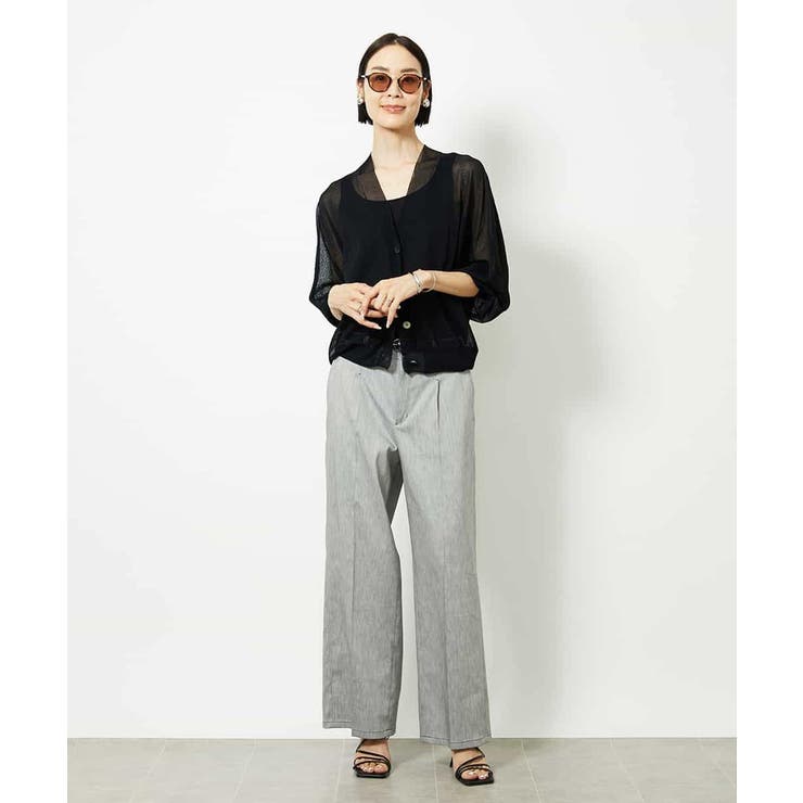 チノワイドパンツ | MICHEL KLEIN | 詳細画像24 