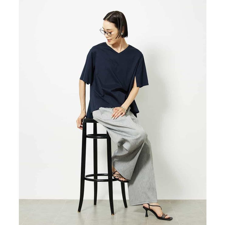 チノワイドパンツ | MICHEL KLEIN | 詳細画像9 