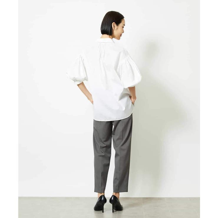 ツイルストレッチテーパードパンツ | MICHEL KLEIN | 詳細画像7 