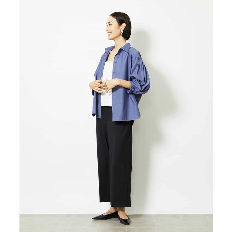 ツイルストレッチワイドパンツ | MICHEL KLEIN | 詳細画像43 