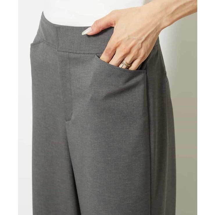 ツイルストレッチワイドパンツ | MICHEL KLEIN | 詳細画像48 