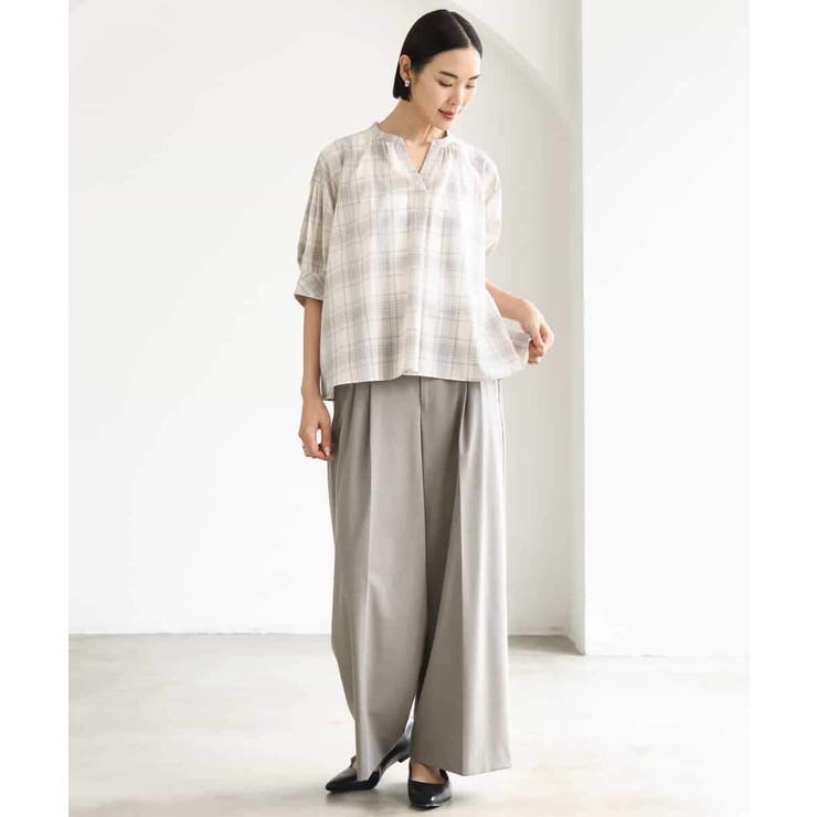 ベルトデザインワイドパンツ | MICHEL KLEIN | 詳細画像43 