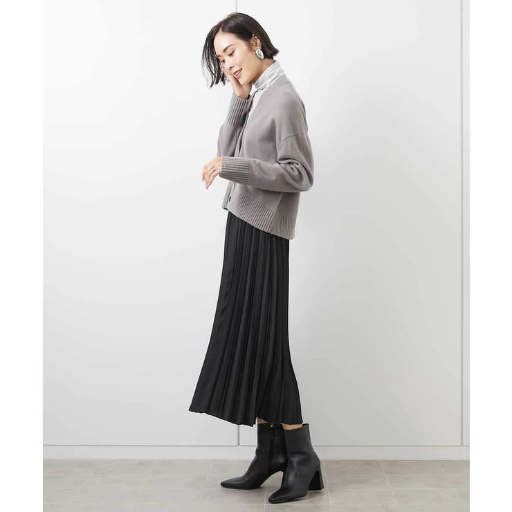 ラムウールVネックカーディガン | MICHEL KLEIN | 詳細画像13 