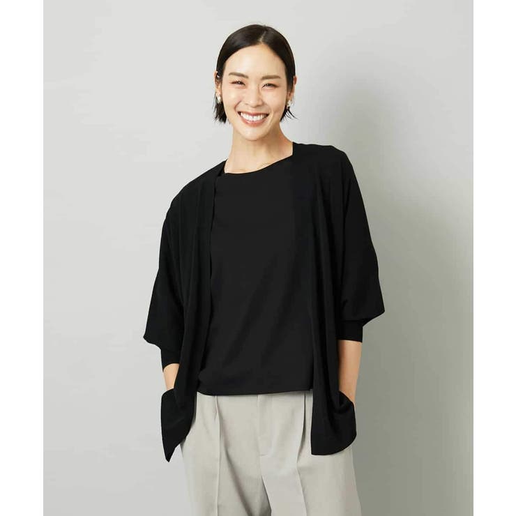 ドルマンスリーブトッパーカーディガン | MICHEL KLEIN | 詳細画像15 