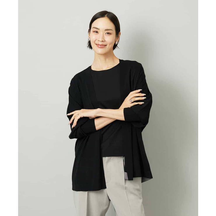 ドルマンスリーブトッパーカーディガン | MICHEL KLEIN | 詳細画像16 