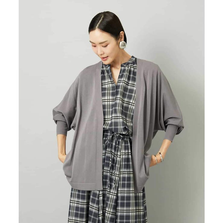 ドルマンスリーブトッパーカーディガン | MICHEL KLEIN | 詳細画像2 