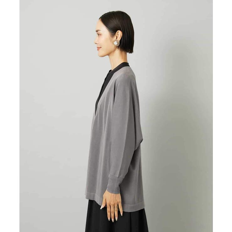 ドルマンスリーブトッパーカーディガン | MICHEL KLEIN | 詳細画像21 