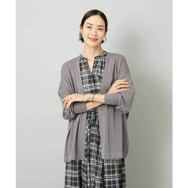 ドルマンスリーブトッパーカーディガン | MICHEL KLEIN | 詳細画像4 